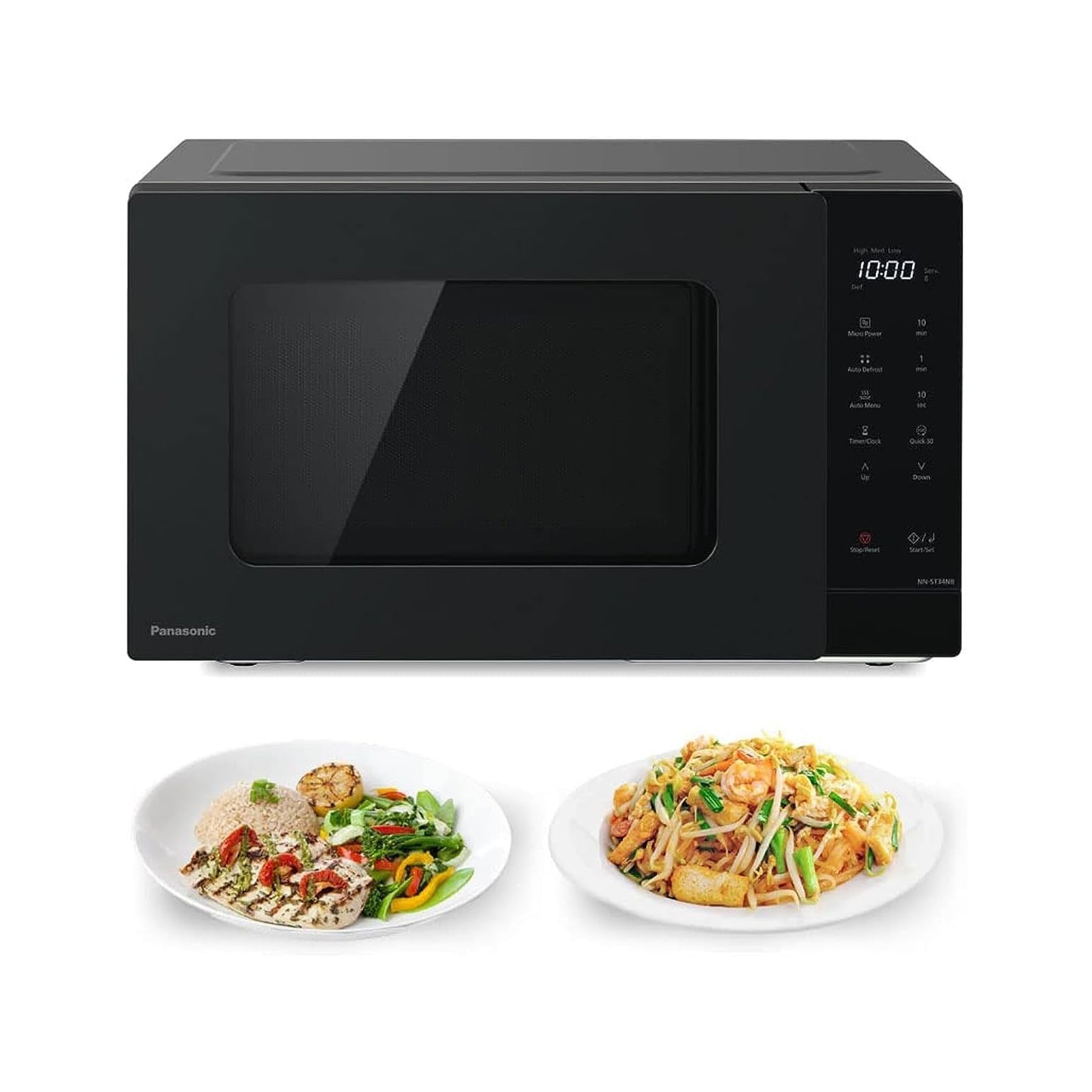 Panasonic 25L Compact Solo Microwave Oven, NN-ST34NB
