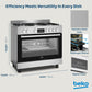 Beko 90X60 Cm 5 Burner Cooking Range, BGTW 11227 EXA