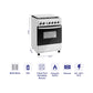 Super General 60X60 Cm 4 Burner Cooking Range, SGC6470MSFS