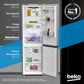Beko 400L Double Door Refrigerator, RDNE400CS
