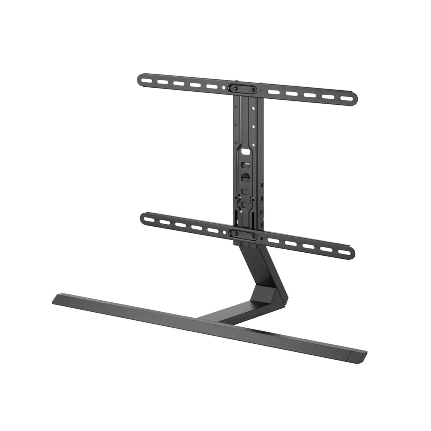 37 inch - 86 inch Contemporary Aluminum Pedestal Tabletop TV Stand, SH-4275B