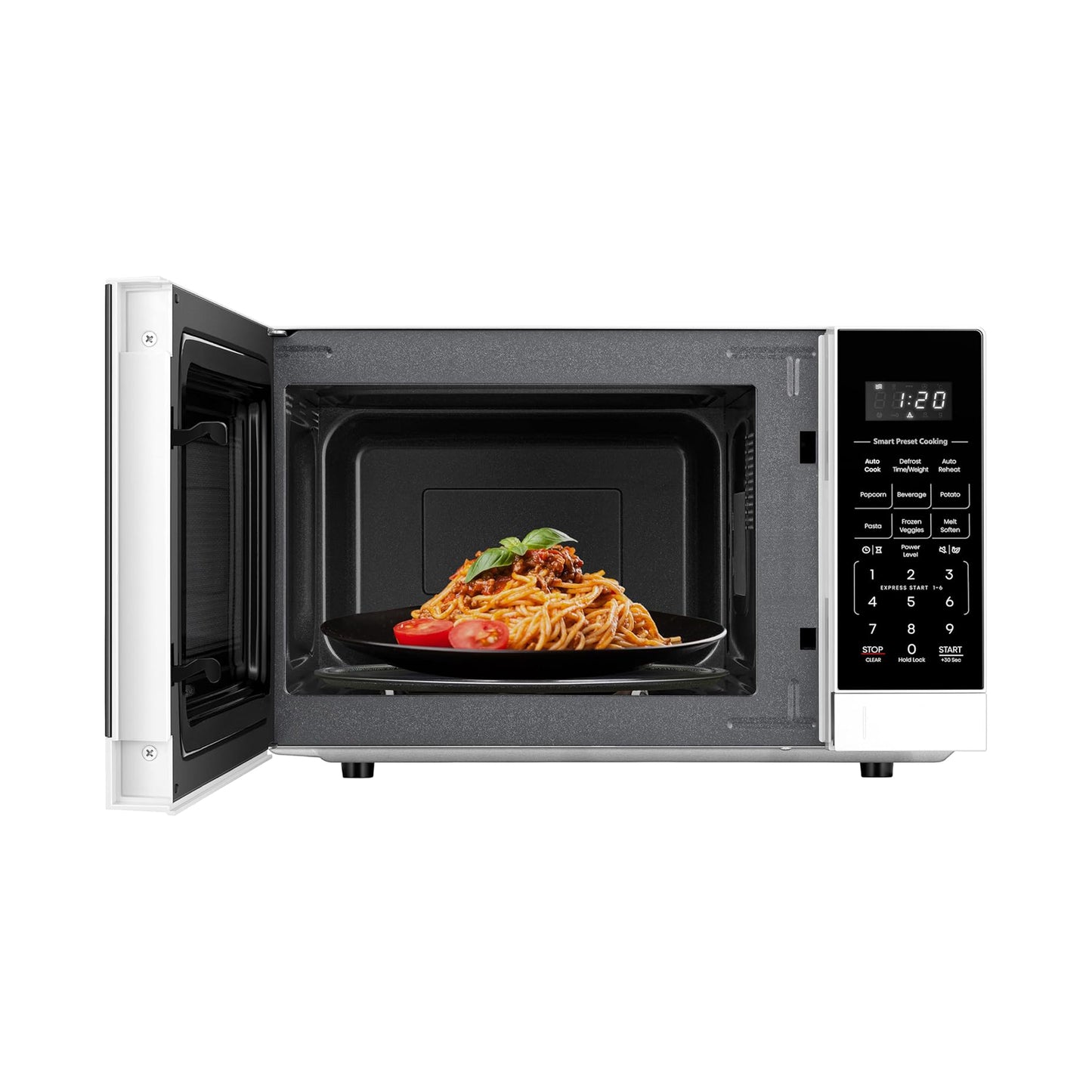 Hisense 25L Large Solo Microwave Oven, HMAS2509WP