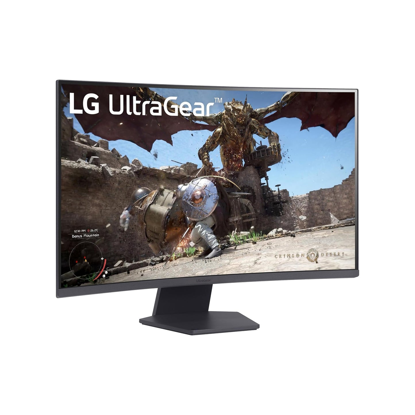 LG 32 inch Ultragear Curved Gaming Monitor QHD - 180Hz, 32GS60QC-B