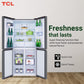 TCL 560L Inverter French Door Refrigerator, P560CDN