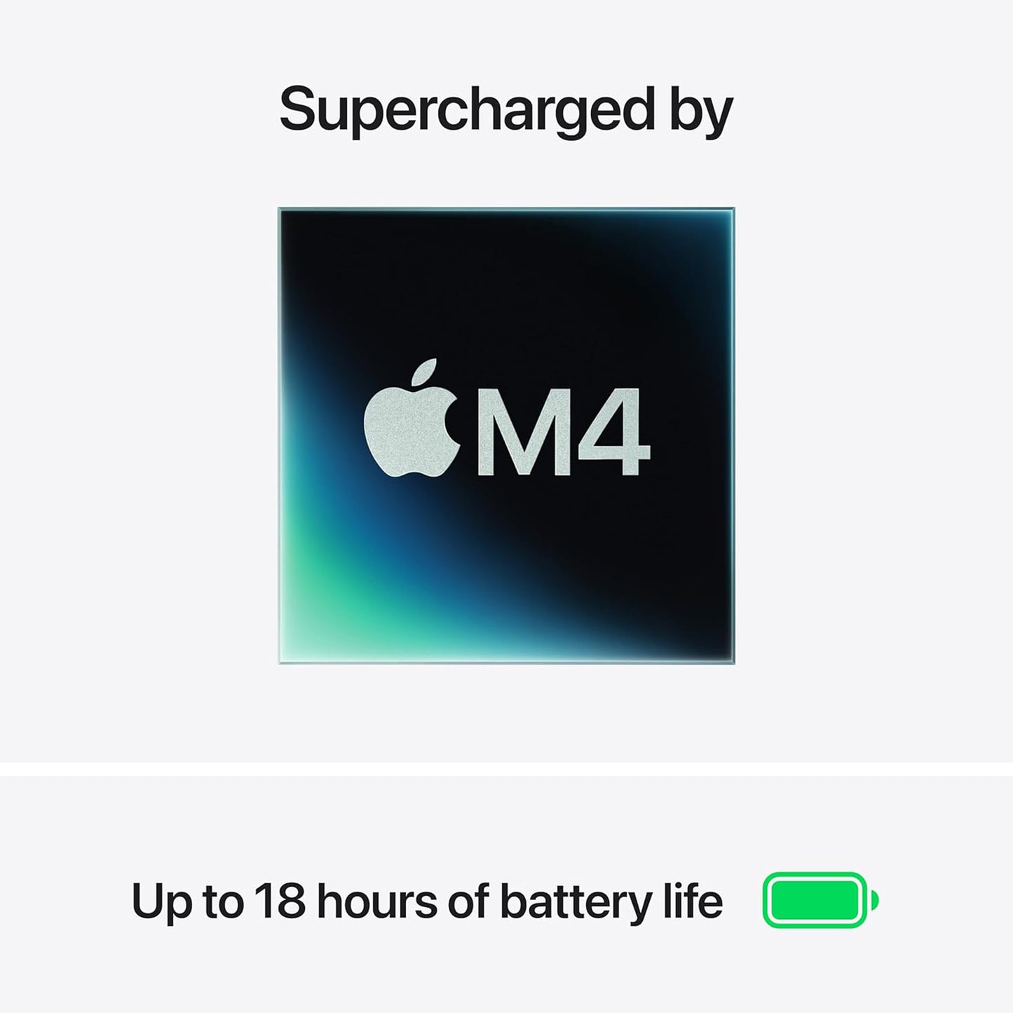 Apple MacBook Air (13-inch, Apple M4 chip with 10-core CPU and 8-core GPU, 16GB Unified Memory, 256GB) - Midnight