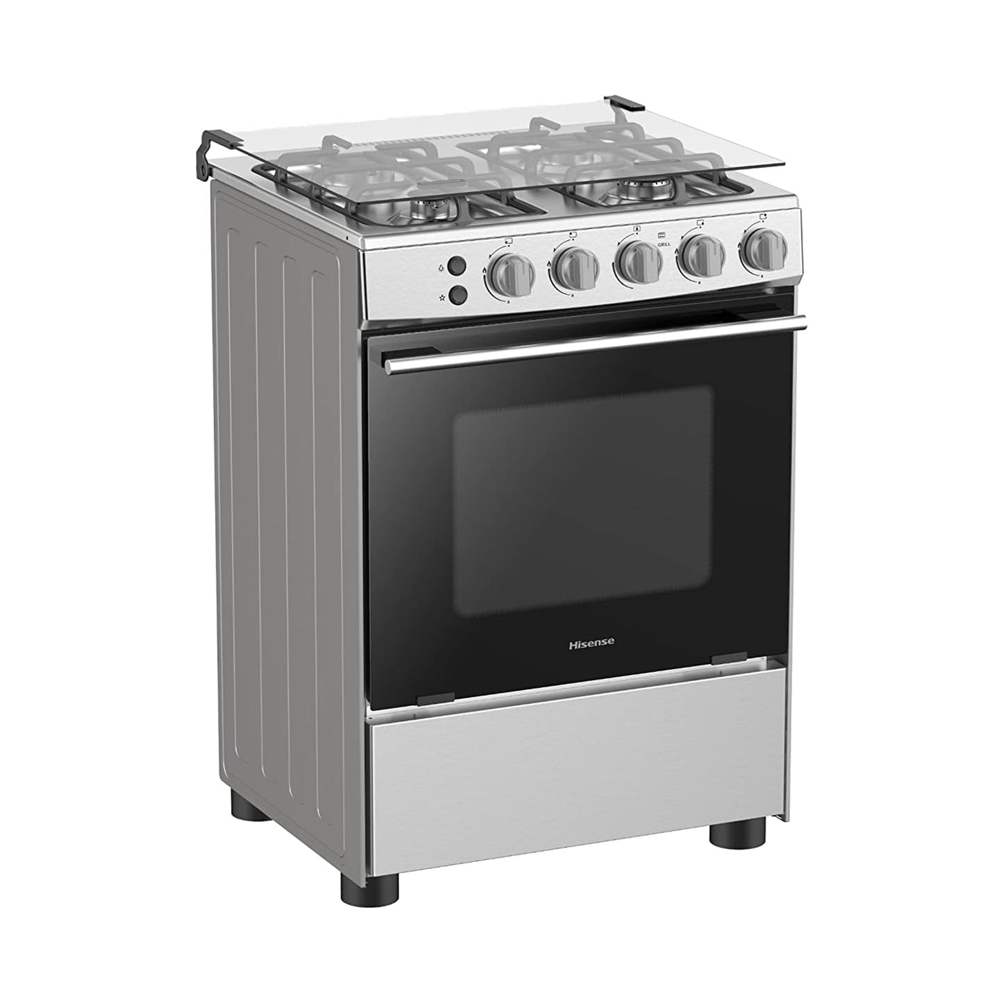 Hisense 60X60 Cm 4 Burner Cooking Range, HFG60121X