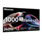 Hisense 85 inch Smart ULED TV - 4K - 144Hz, 85U7K