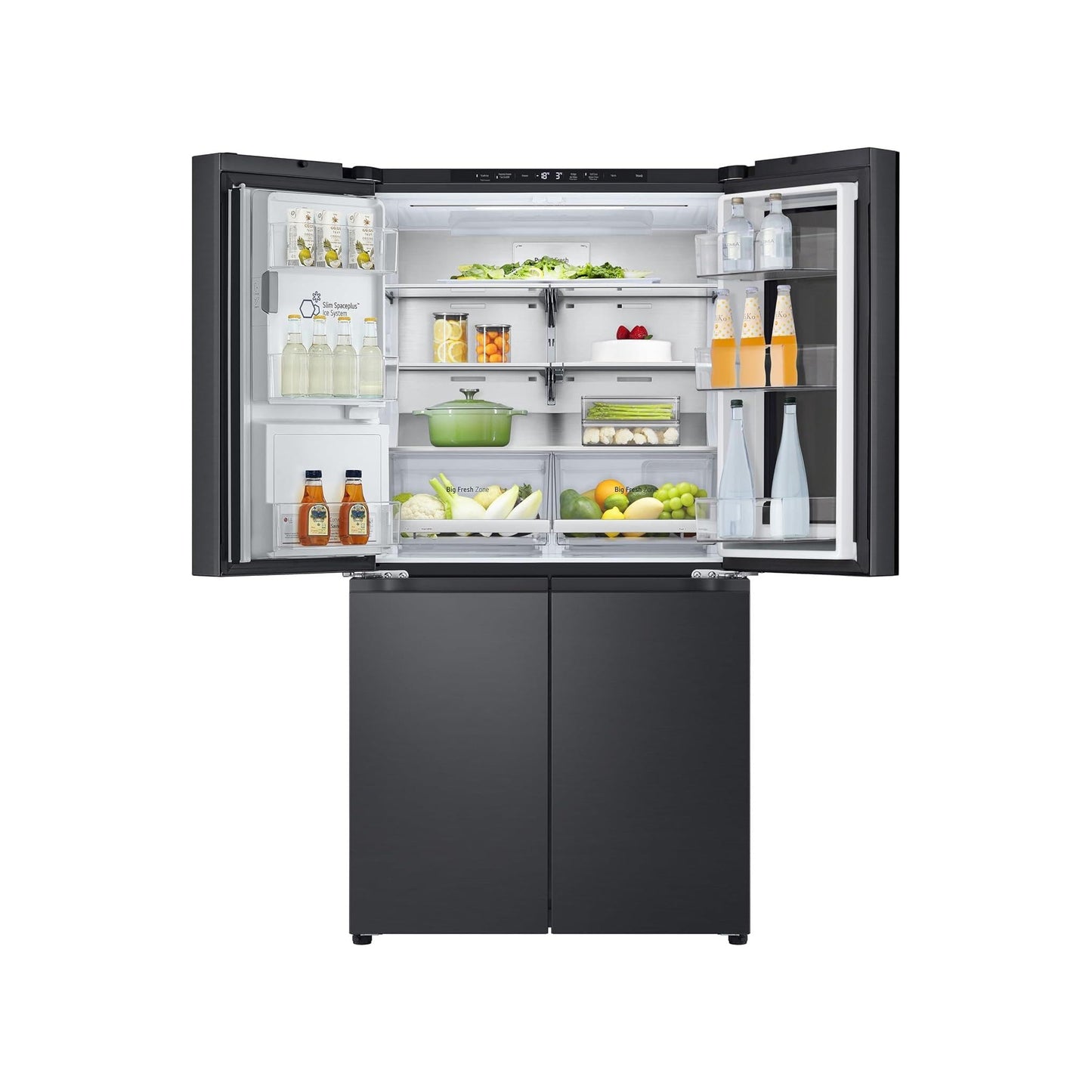 LG 638L Side-by-Side Fridge with InstaView, GMG960EVEE