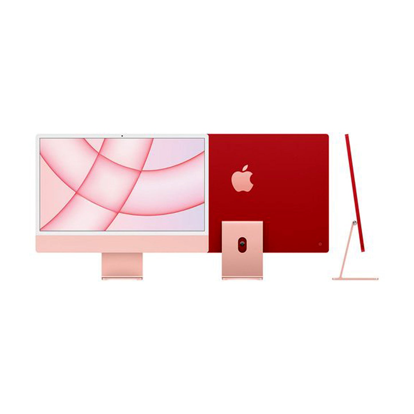 Apple iMac (24-inch, Apple M1 chip with 8‑core CPU and 8‑core GPU, 8GB RAM, 256GB) - Pink