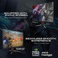 Gameon 27 inch Dominator Series Gaming Monitor - 240Hz, GOMD27QHD240IPS