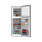 Nikai 190L Double Door Refrigerator, NRF190DN4S