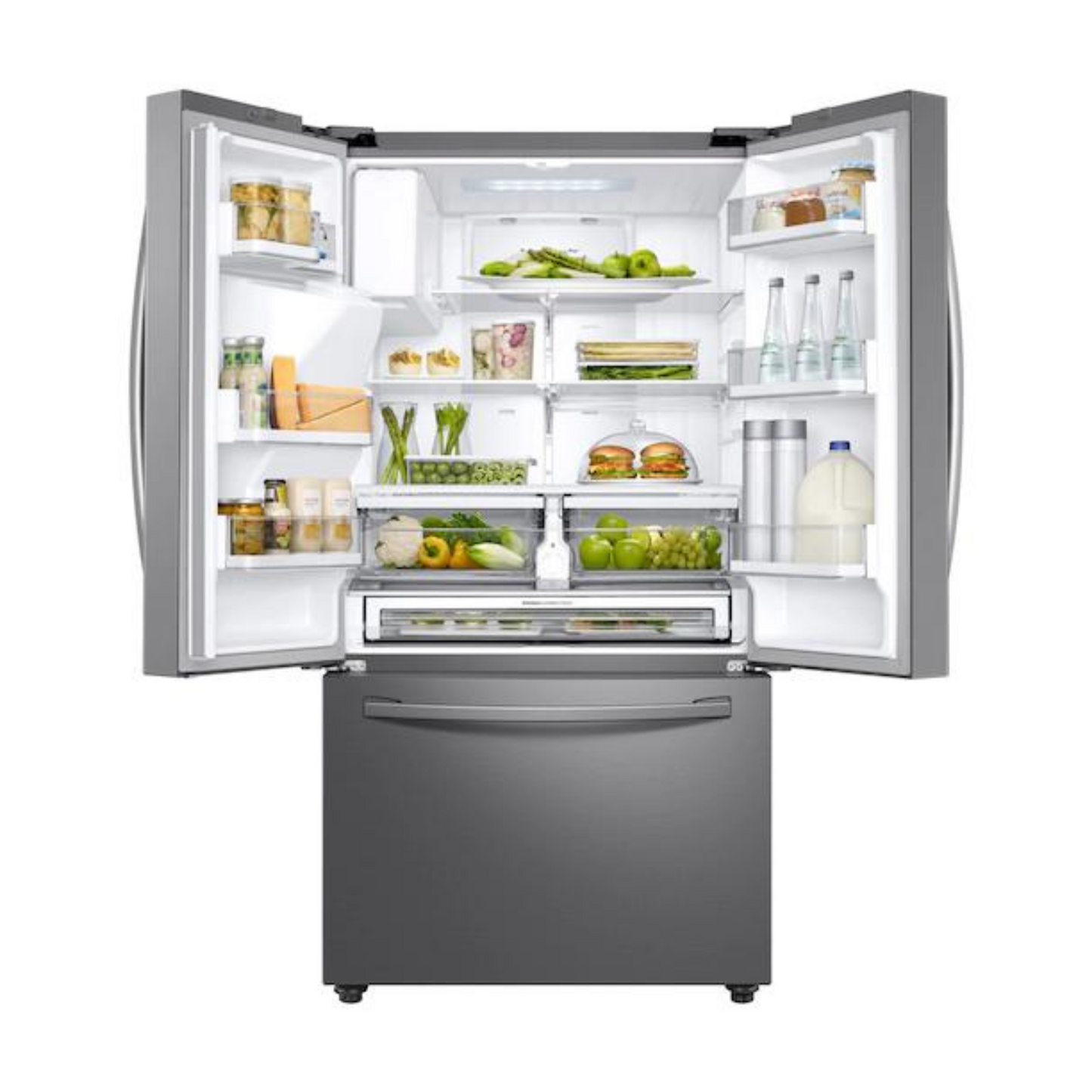Samsung 636L Full Depth Refrigerator with CoolSelect Pantry, RF28RR6201SR