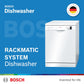 Bosch Series 4 12 Place Free Standing Dishwasher, SS50E92GC