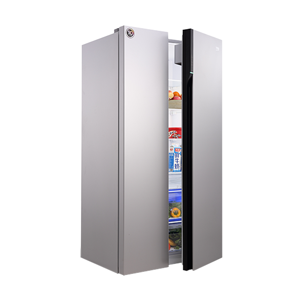 Beko 631L Side by Side Refrigerator, GN163120IZIE