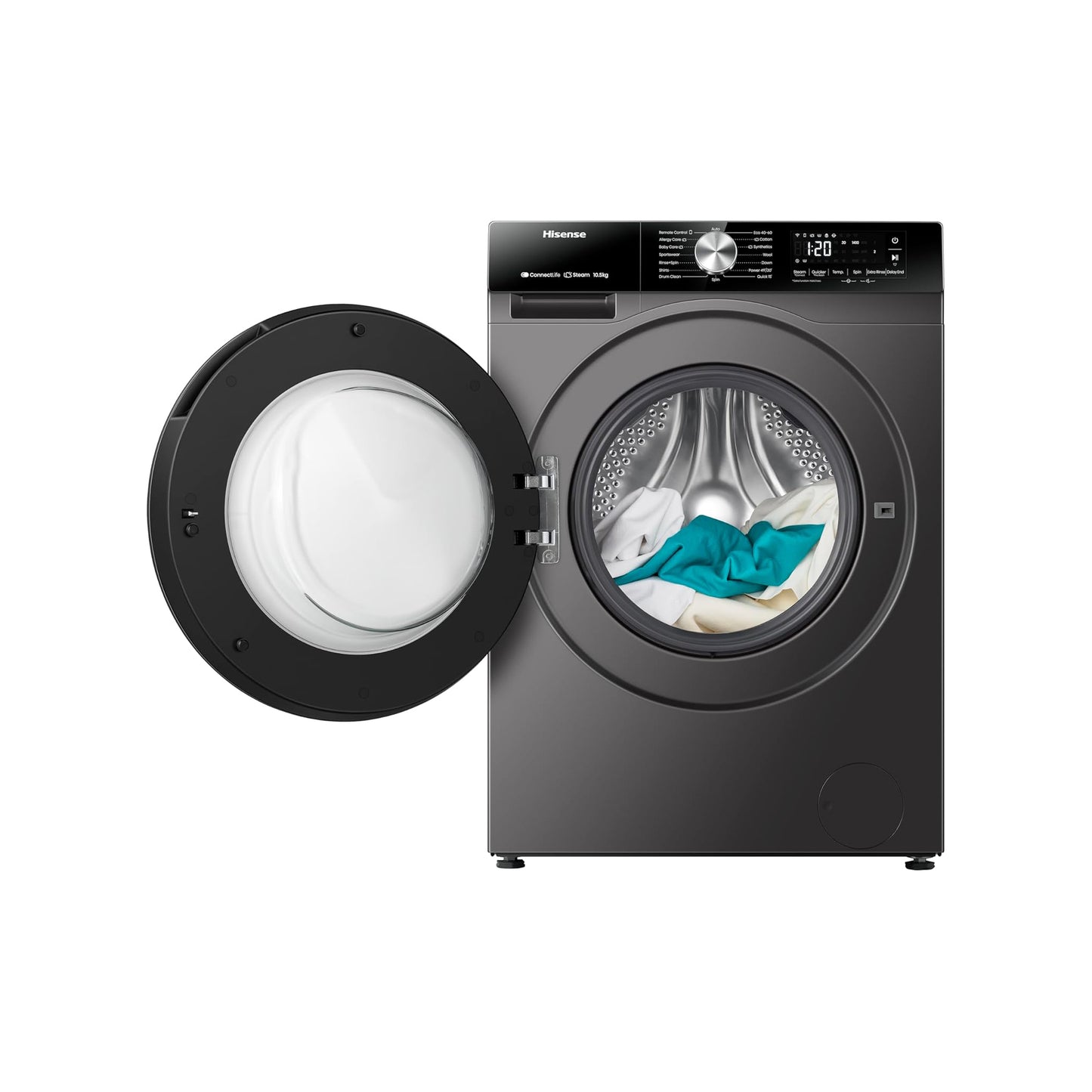 Hisense 10.5KG Fully Automatic Washing Machine, WF3M1042DB