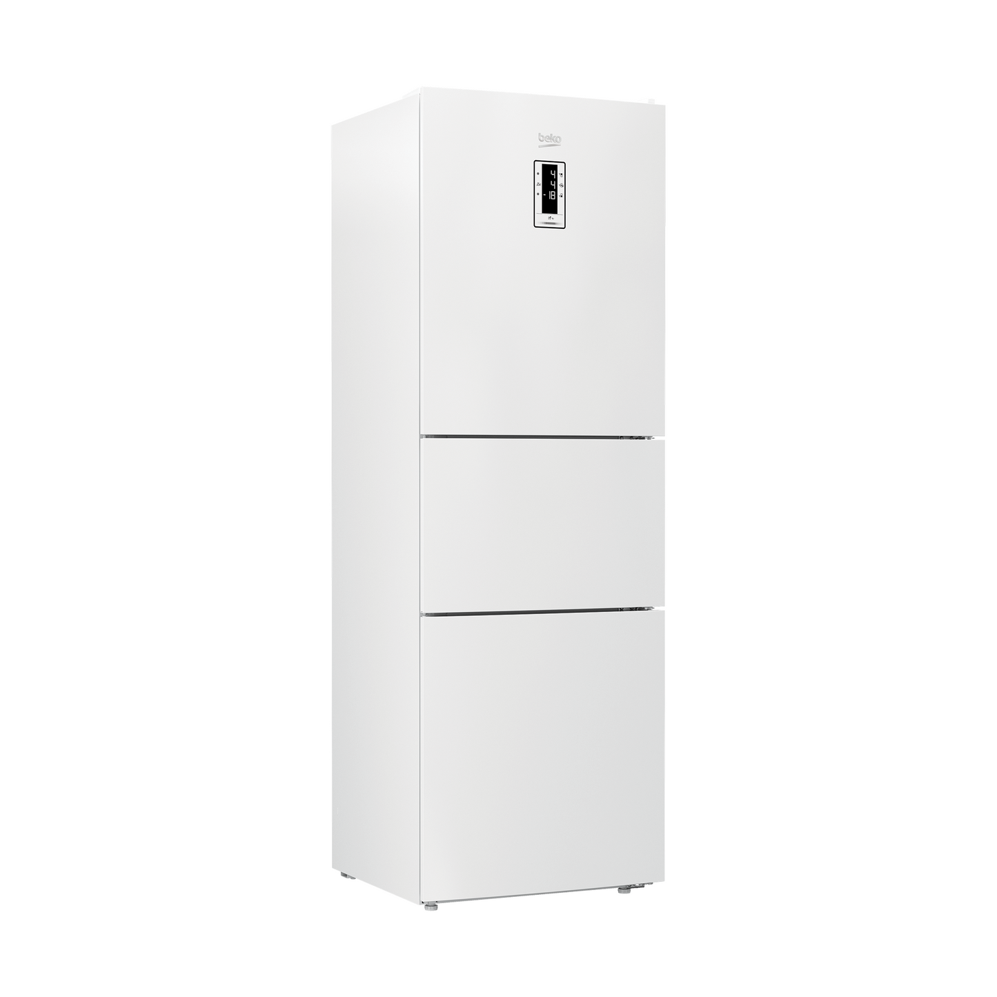 Beko 340L 3 Door Refrigerator, RTNT340E20VZQW