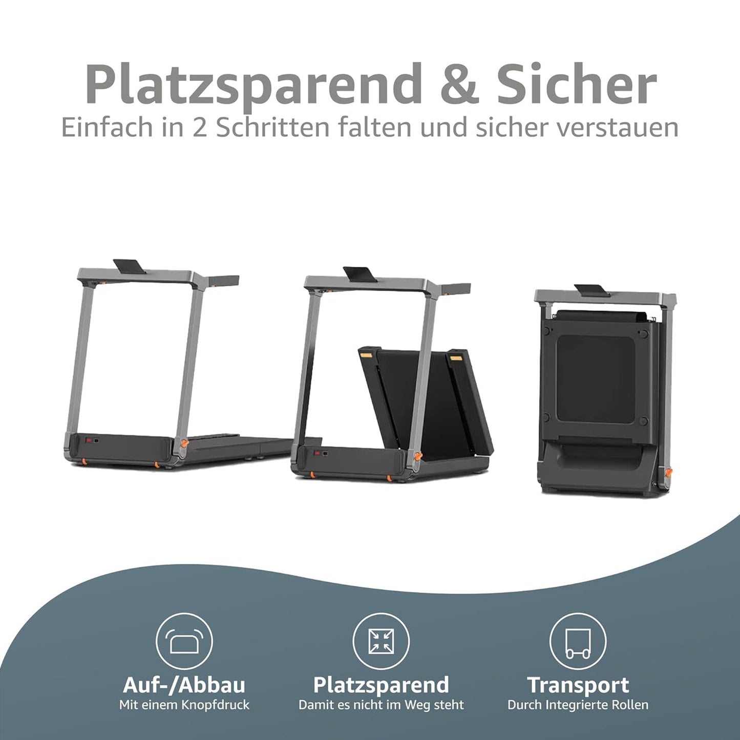 WalkingPad G1 Double Folding Treadmill for Home, TRG1F