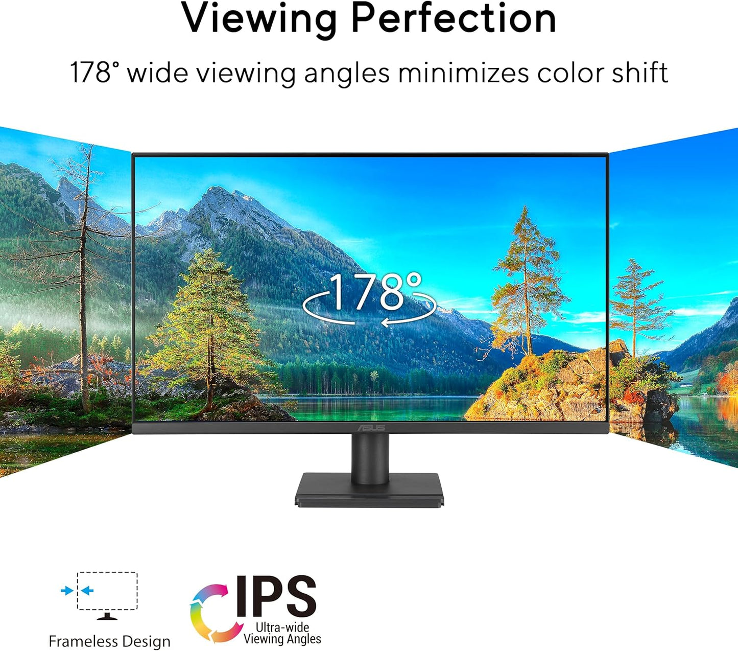 Asus 27 inch Eye Care IPS Gaming Monitor - 12Hz, VA279HG