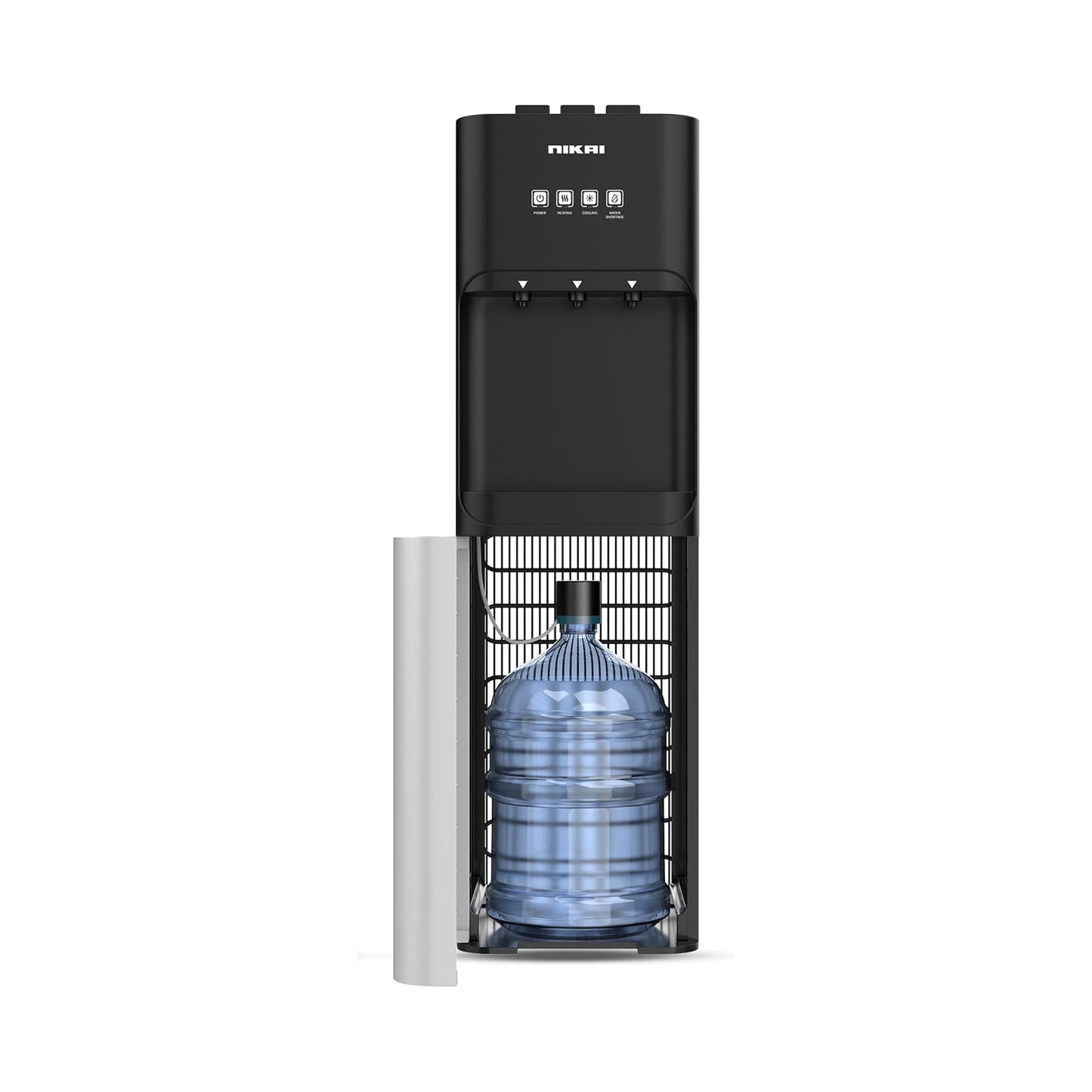 Nikai 3 Tap Bottom Loading Water Dispenser, NWD4000BS