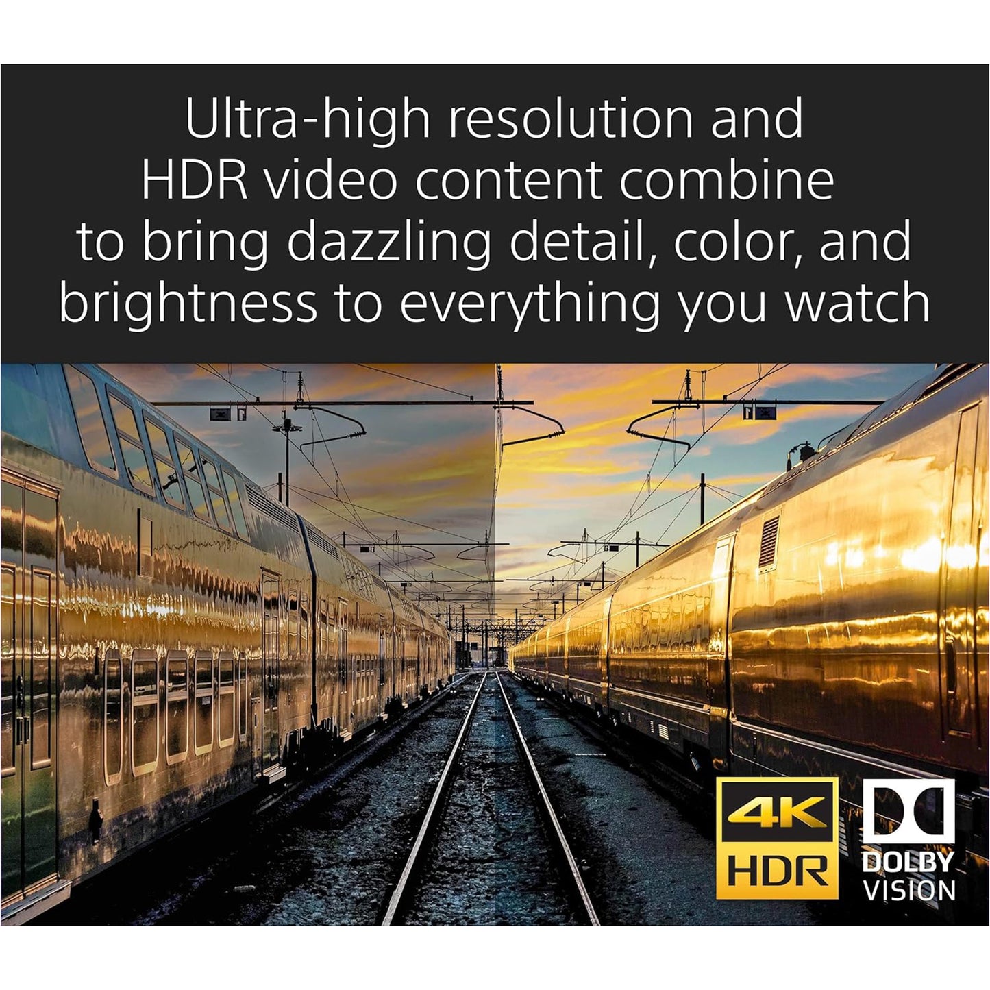 Sony 75 inch Smart Android TV - 4K, 75X9000F