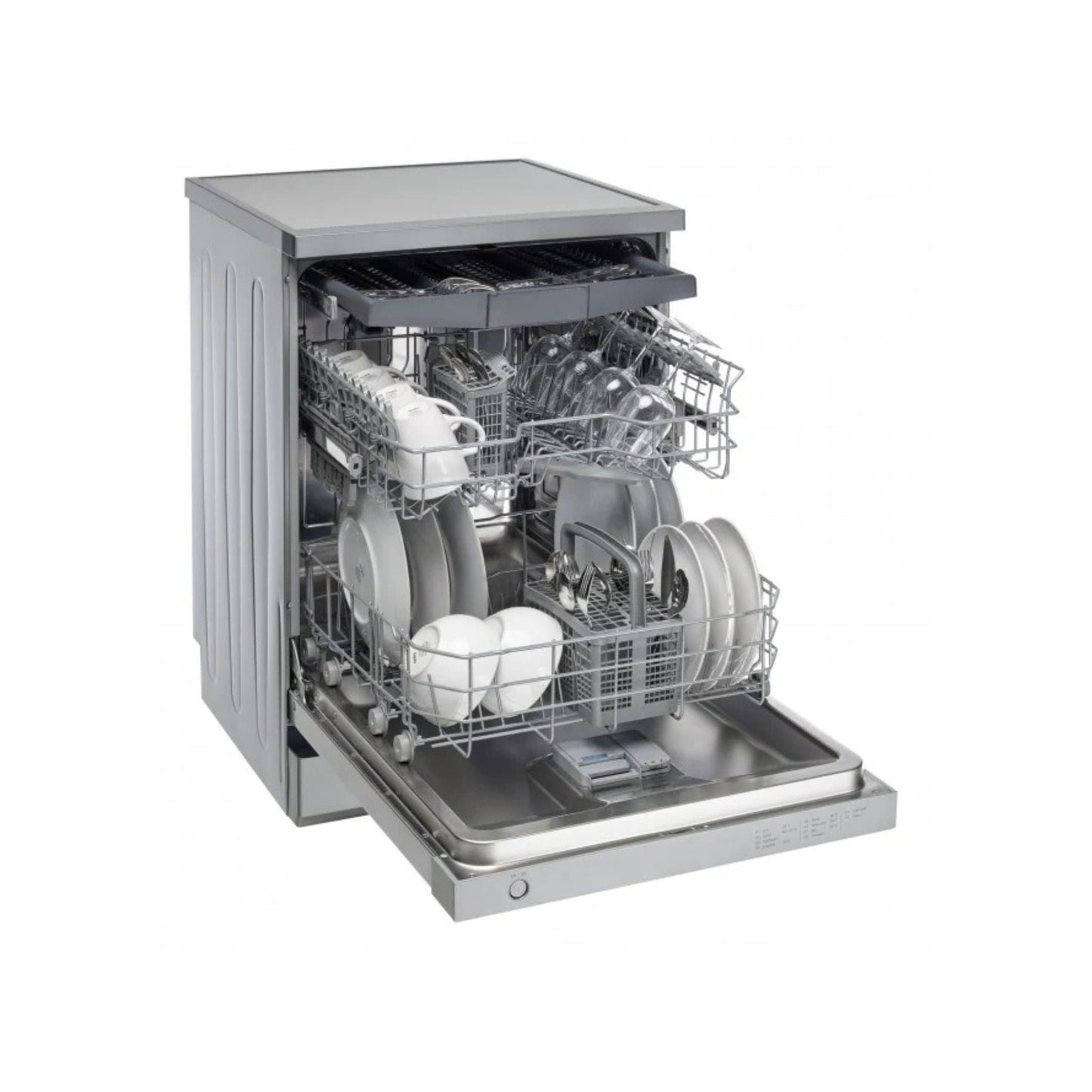 Baumatic 16 Place Stainless Steel Freestanding Dishwasher, BDW16BS
