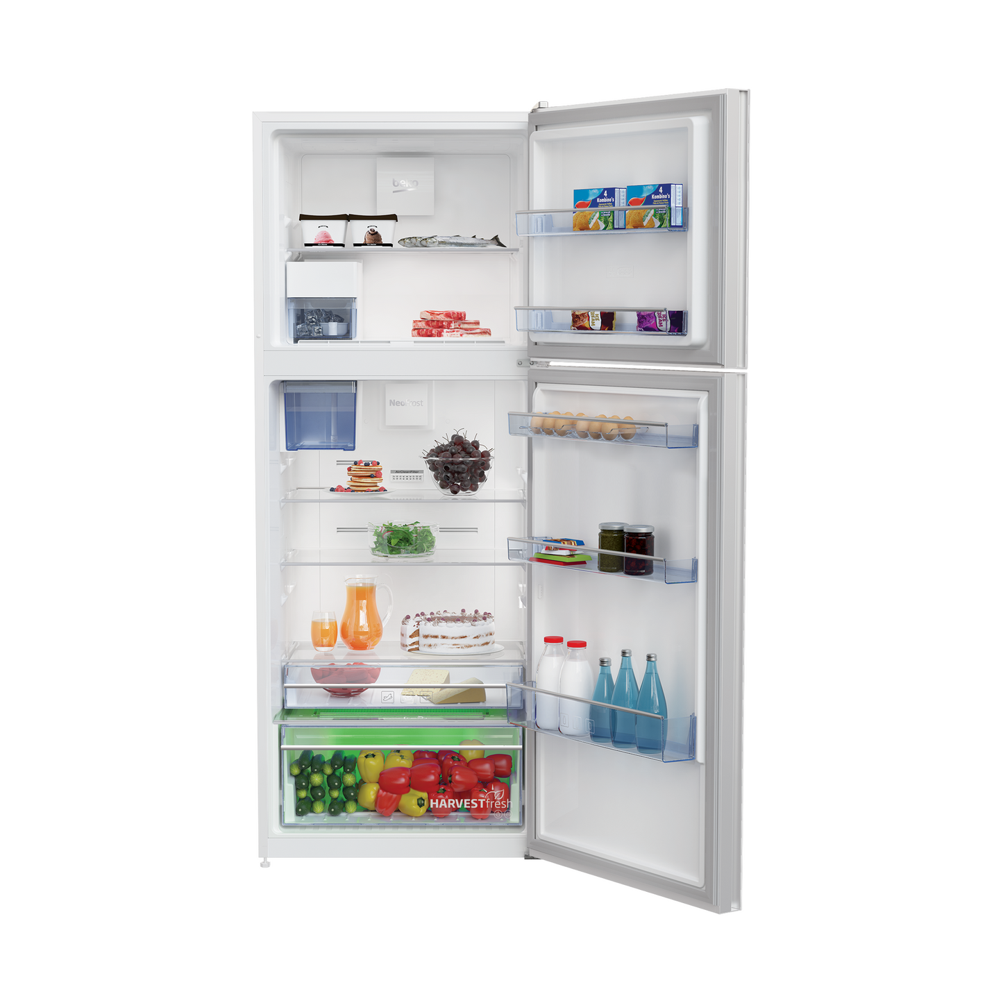 Beko 470L Double Door Refrigerator, RDNT470E10V
