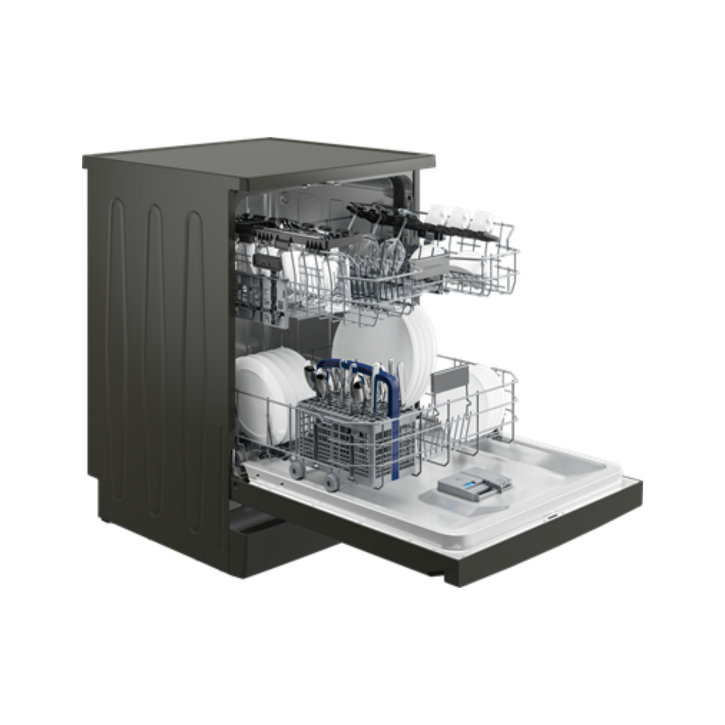 Grundig Full Size Free Standing Dishwasher, GNFP3440X