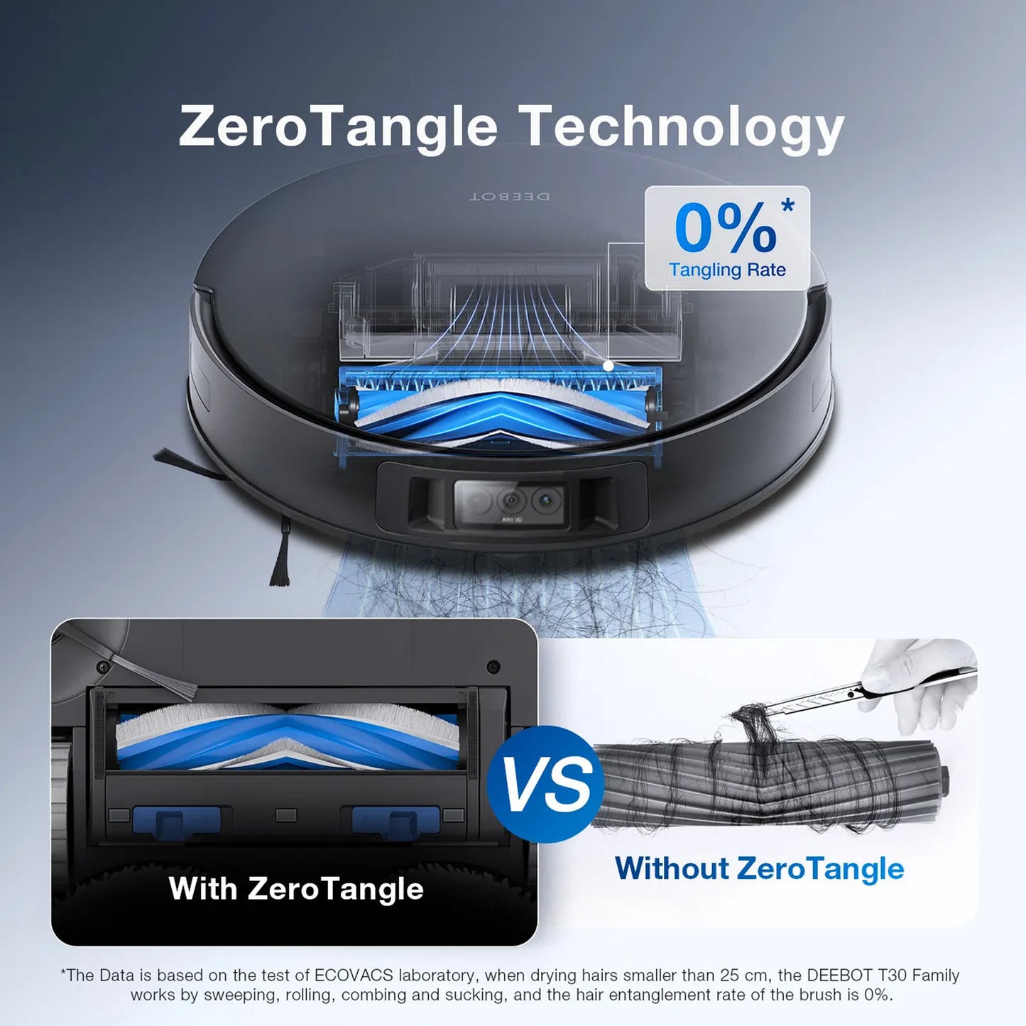 ECOVACS T30S Pro OMNI Robot Vacuum Cleaner, T30S Pro