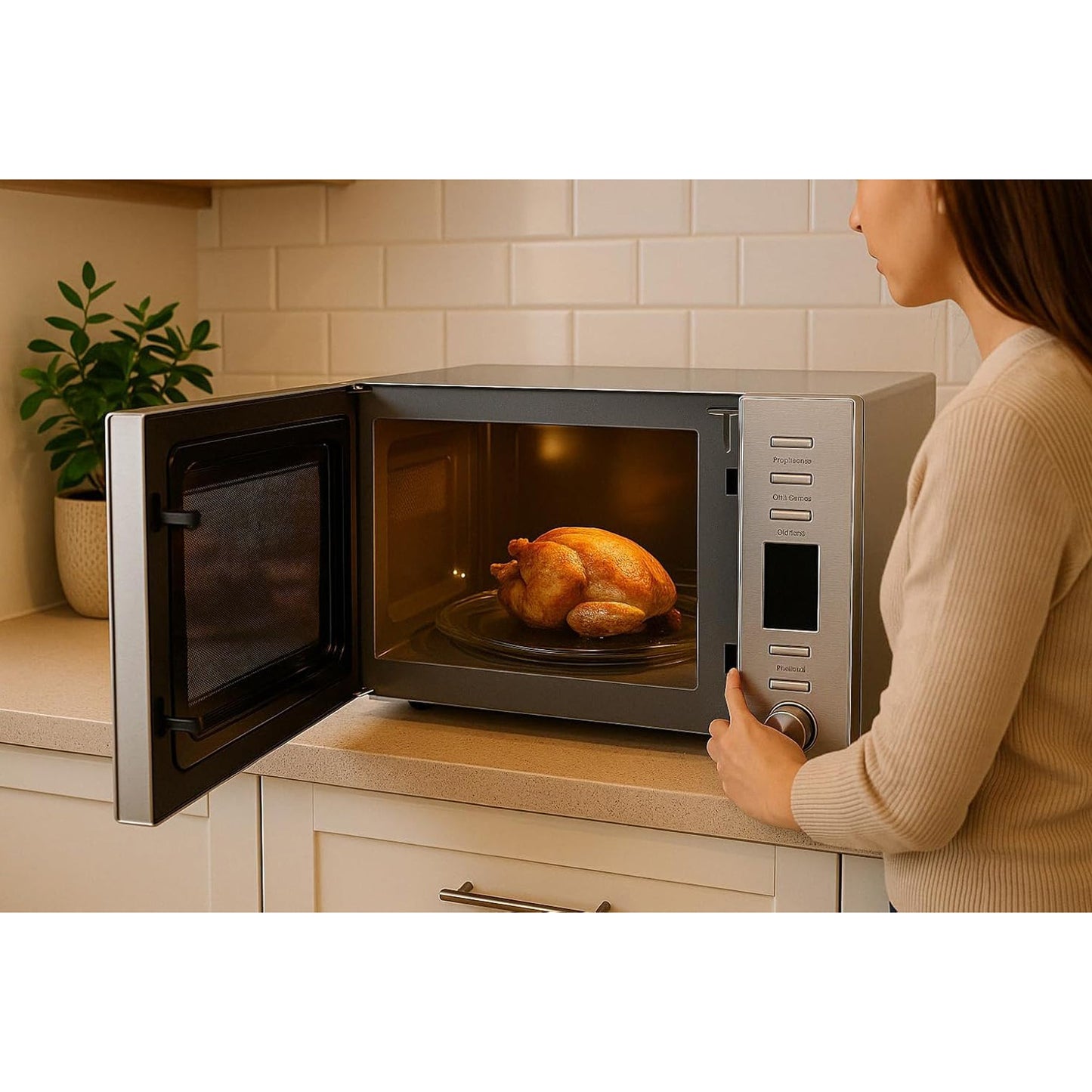 Nikai 30L Microwave Oven, NMO300MDG