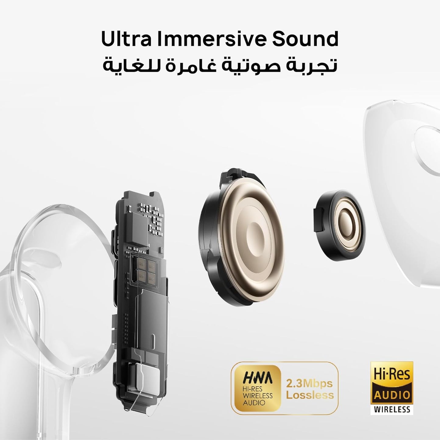 Huawei Freebuds Pro 5 Dual Driver Ultra-Immersive Sound, T0023
