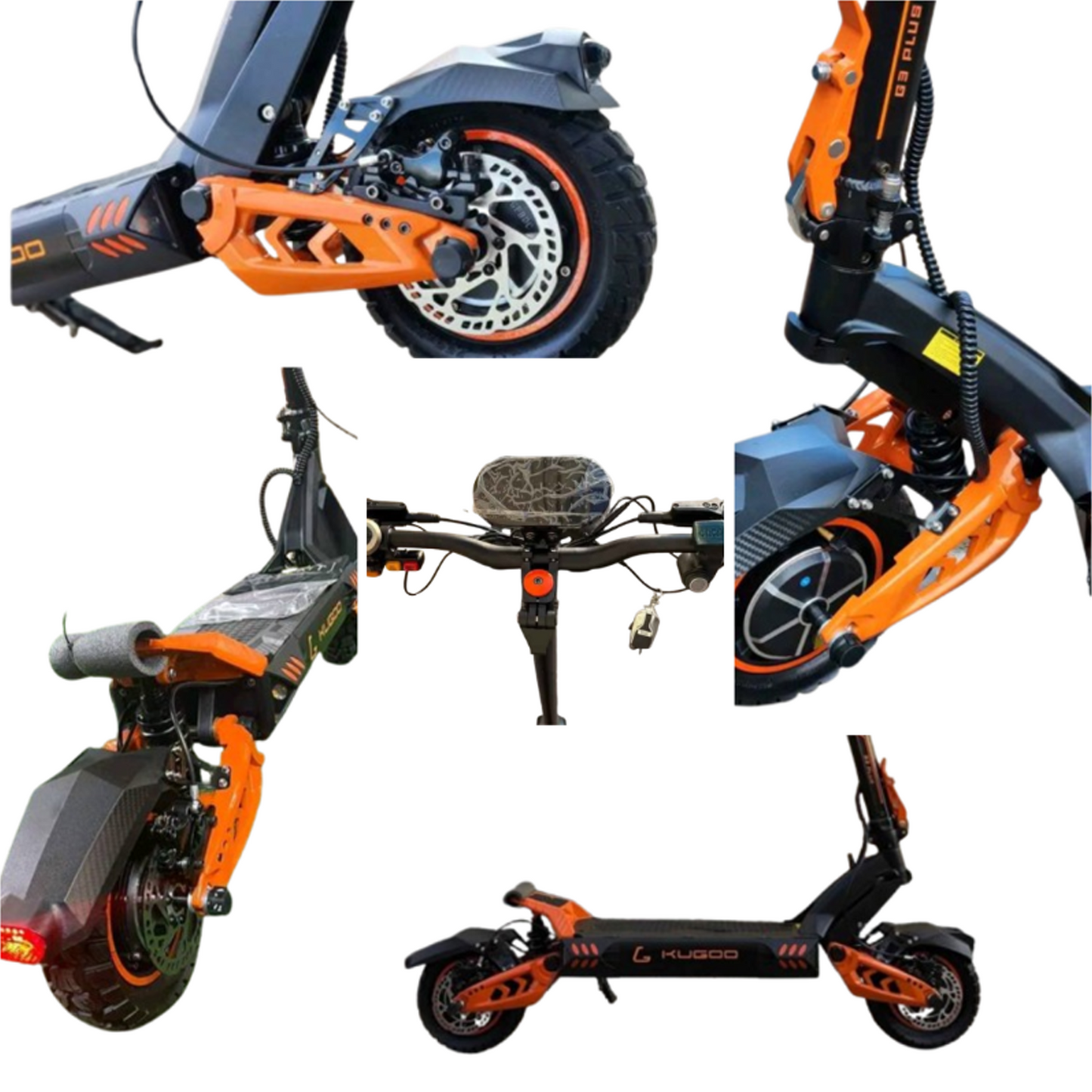 Kugoo Electric Scooter 1500W 60KM Range 75KM Speed, G3 Plus