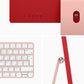 Apple iMac (24-inch, Apple M1 chip with 8‑core CPU and 8‑core GPU, 8GB RAM, 256GB) - Red