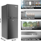 Nikai 190L Double Door Refrigerator, NRF190DN4S