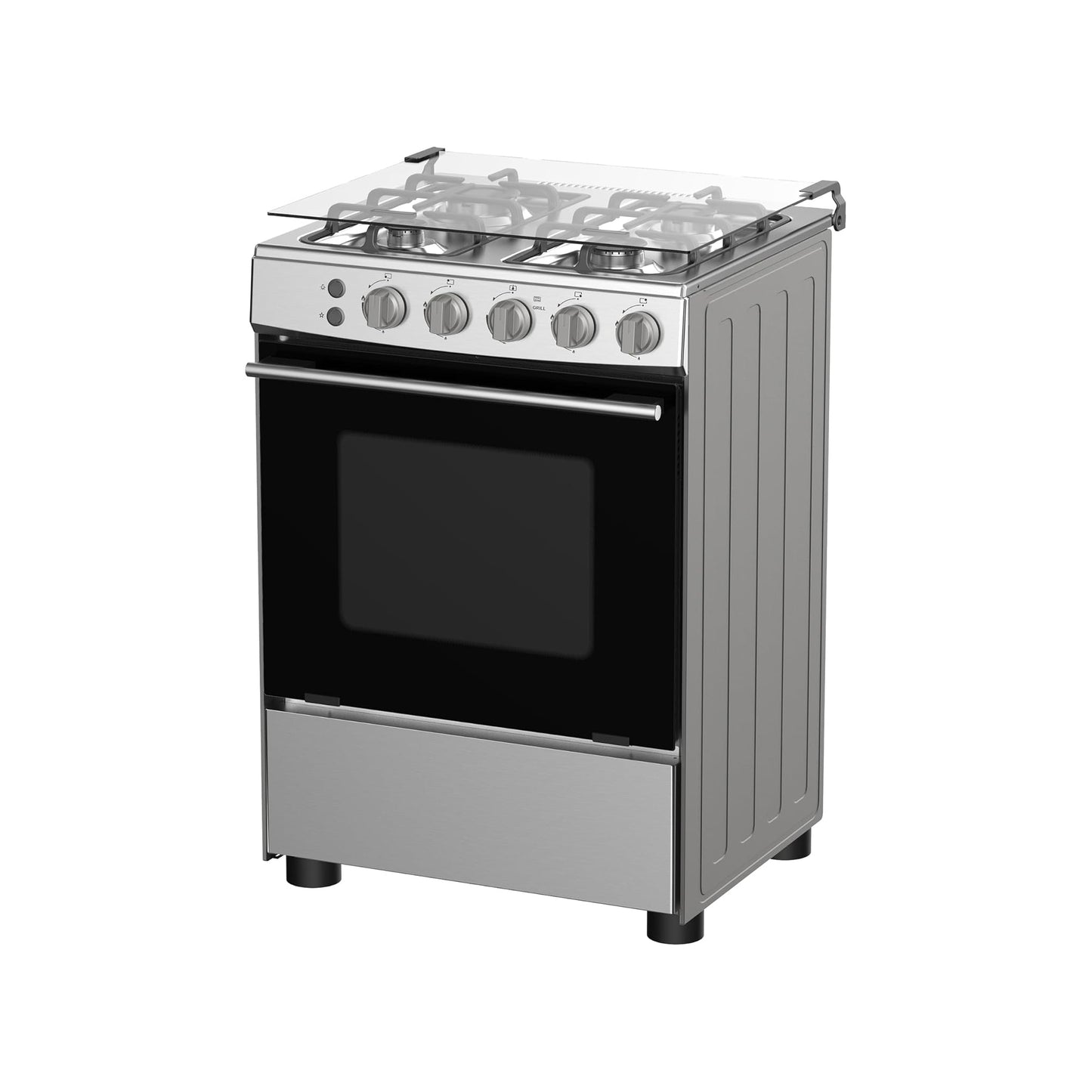 Hisense 60X60Cm 4 Burner Cooking Range, HFG60121X