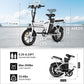 Wind Horse Electric Scooter 350W 30KM Range 35KM Speed, W2 A