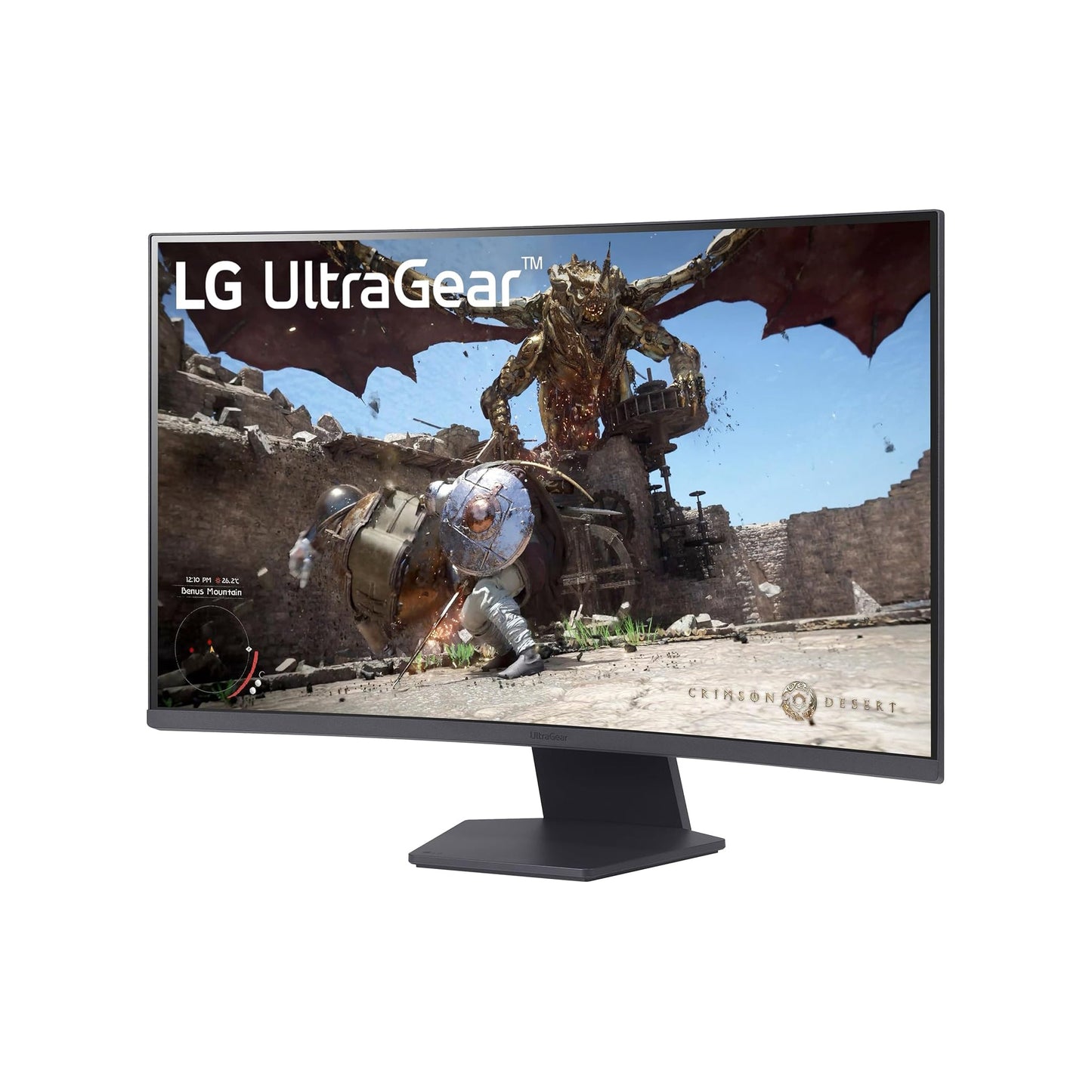 LG 32 inch Ultragear Curved Gaming Monitor QHD - 180Hz, 32GS60QC-B