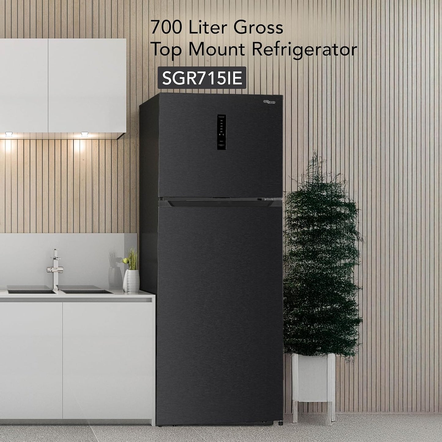 Super General 700L Top Mount Refrigerator, SGR715E