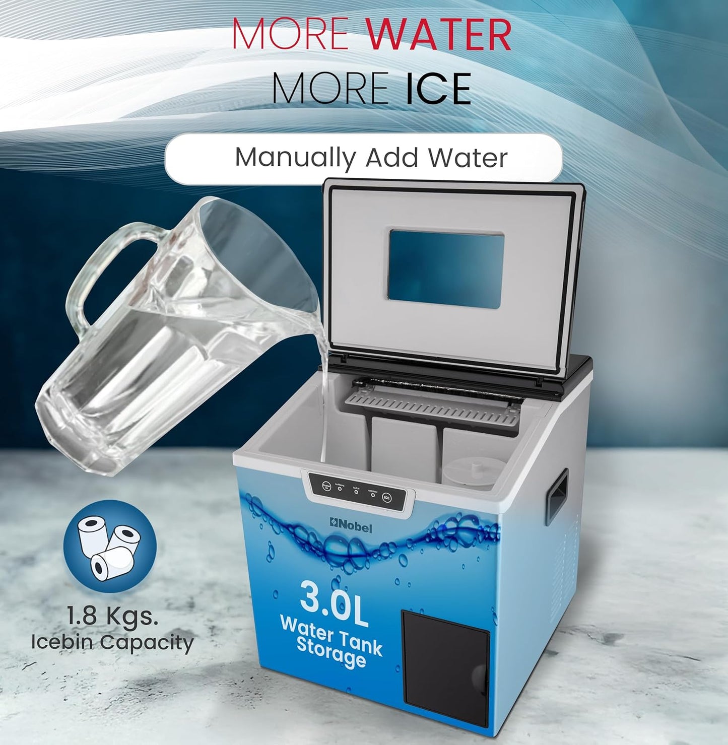 Nobel Ice Cube Maker, NIM30