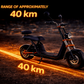 Kugoo Electric Scooter 1200W 40KM Range 50KM Speed, C2