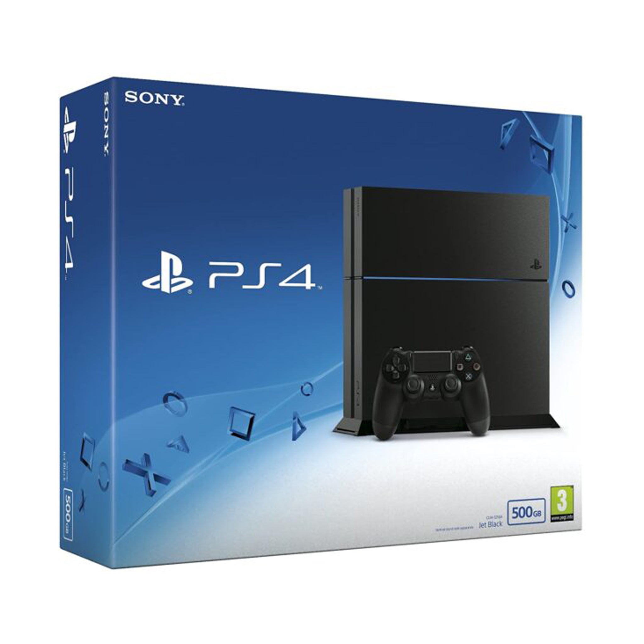 PlayStation®4 CUH-1000AB01 Sony PlayStation 4 PS4 CUH-1000 1100 1200 Black Console 500GB