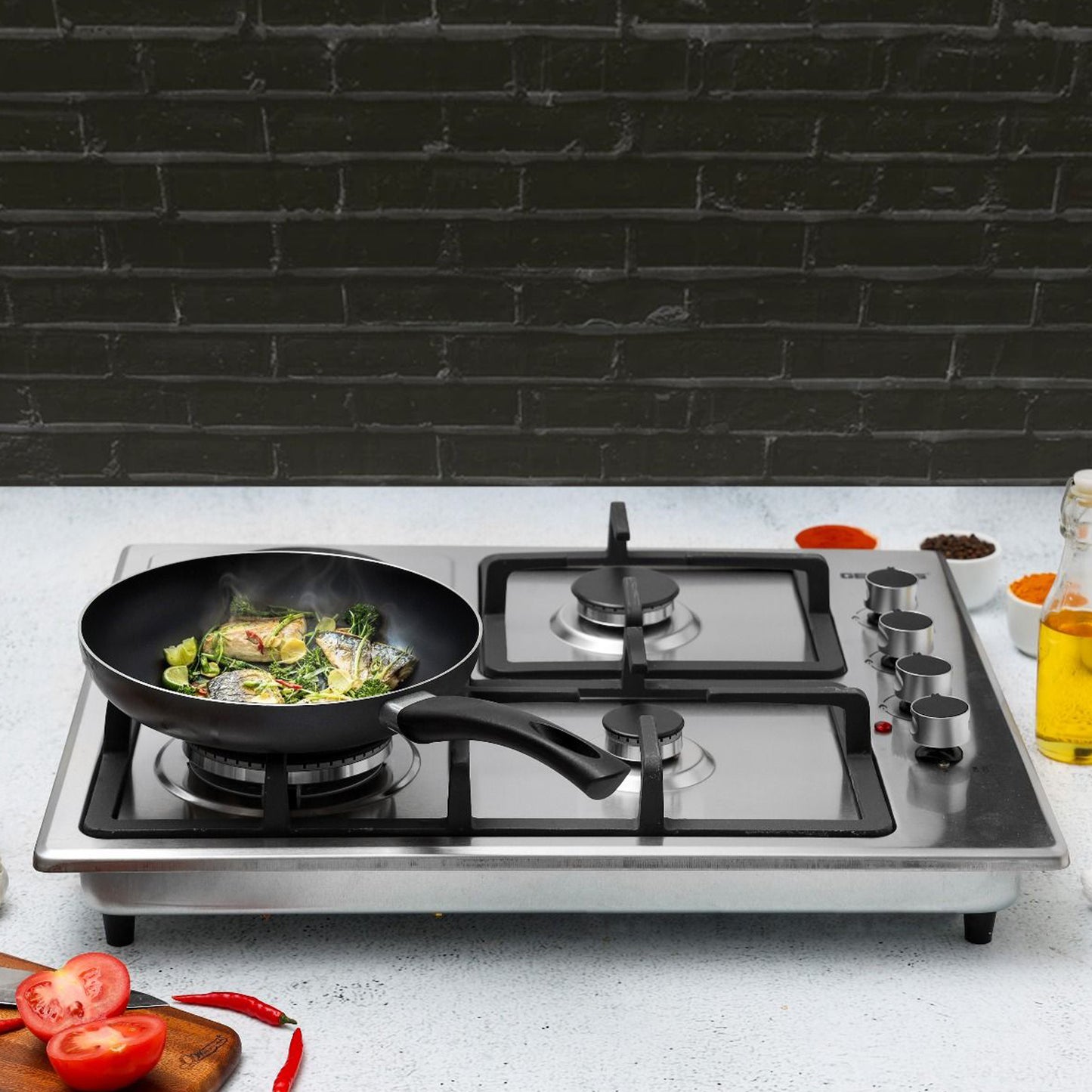 Geepas 2 in 1 Built in Gas Hob, GGC31026