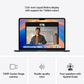 Apple MacBook Air (13-inch, Apple M4 chip with 10-core CPU and 8-core GPU, 16GB Unified Memory, 256GB) - Midnight