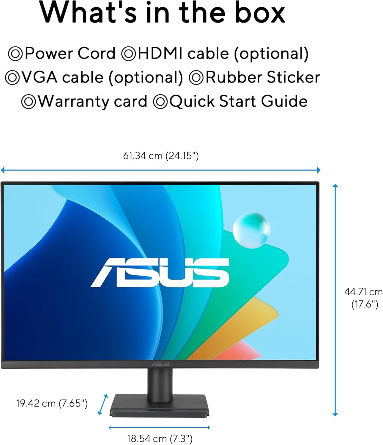 Asus 27 inch Full HD IPS Eye Care Gaming Monitor - 120Hz, VA279HG