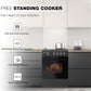 Nikai 50x55 Full Safety 4 Burner Gas Cooker, U3110NBFS