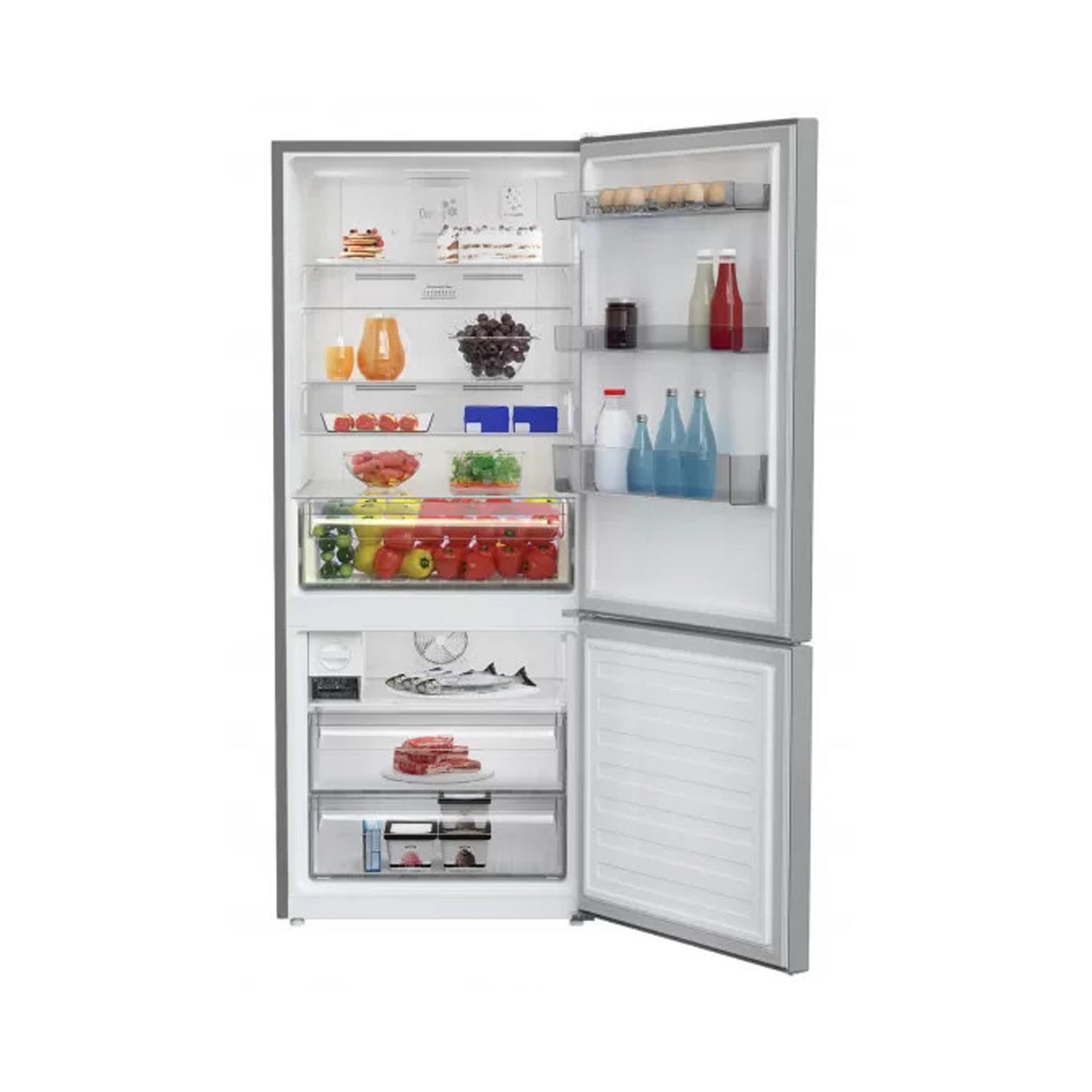 Blomberg 402L Double Door Refrigerator, KNE5840P