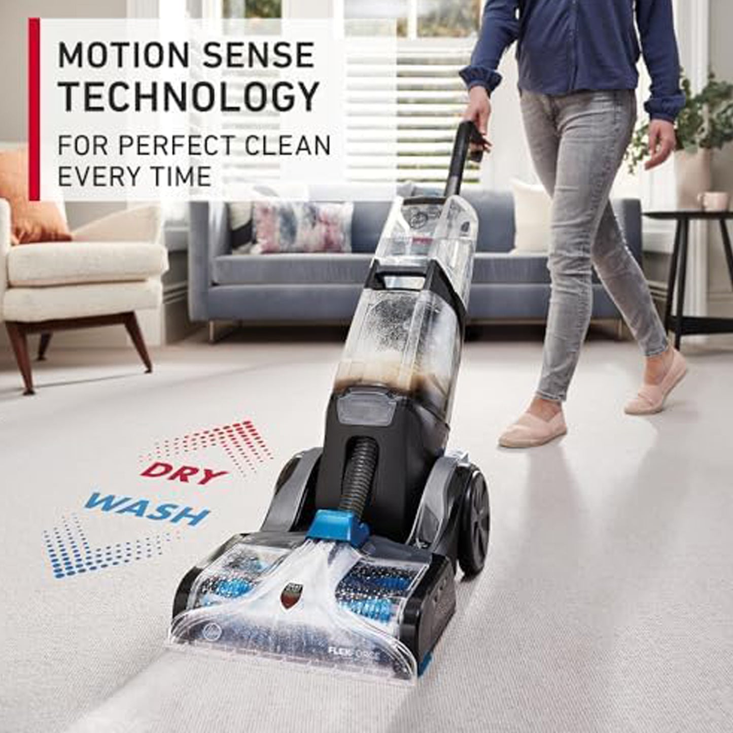 Hoover Automatic Carpet Washer - Platinum Smart Wash, CDCW-SWME
