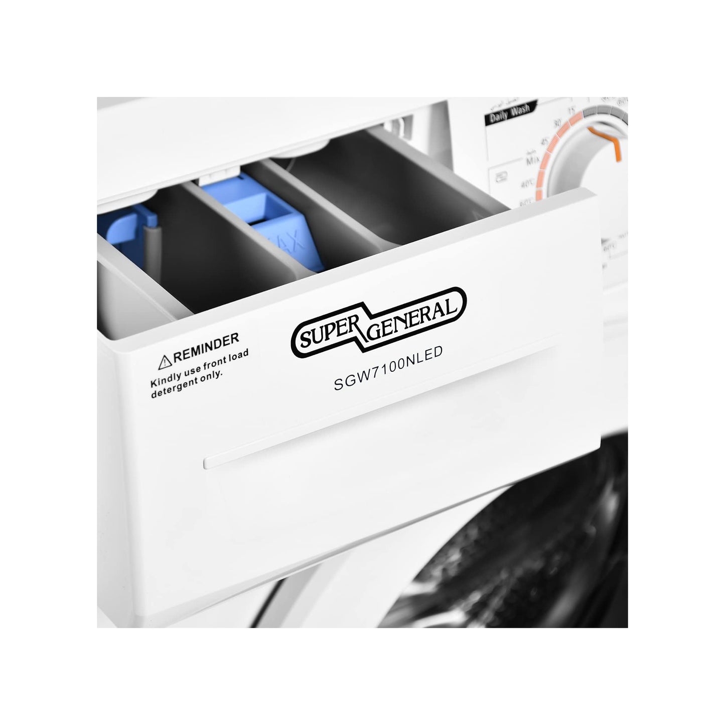 Super General 7KG Fully Automatic Washing Machine, SGW7310EDM