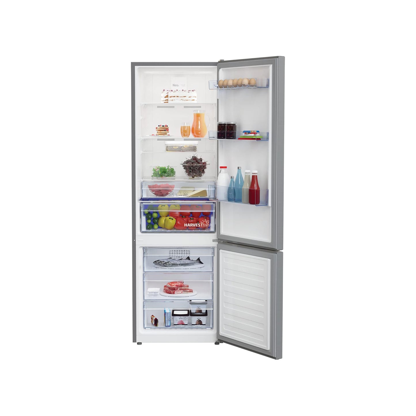 Beko 375L Double Door Refrigerator, RCNT375E40ZXBN