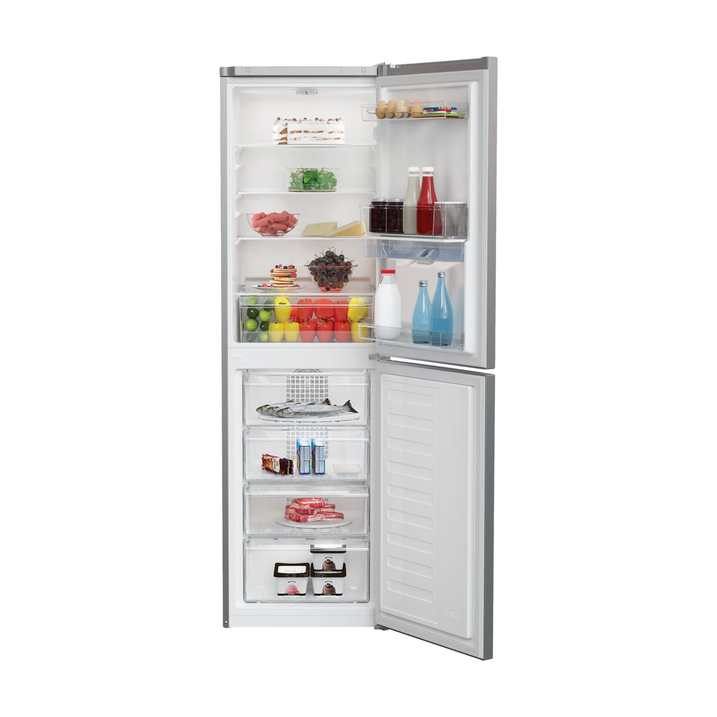 Beko 340L Double Door Refrigerator with Water Dispenser, CRFG3582DS