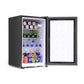 Rubik 62L Glass Door Mini Fridge, RBJC-62-HCWB